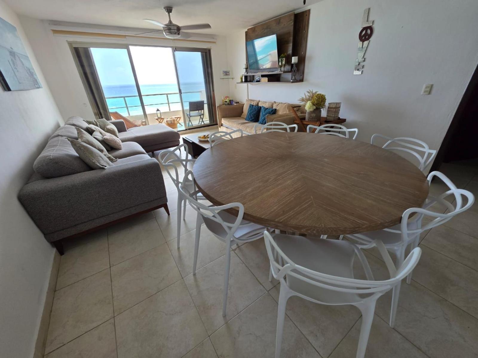 Perfect Vacation Getaway,Ocean View,Wifi, Beach Cancun Dış mekan fotoğraf