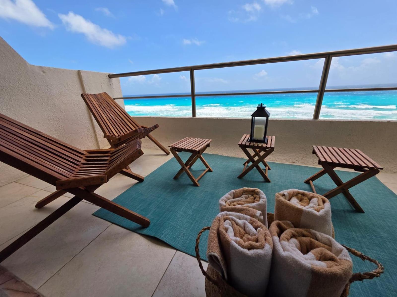 Perfect Vacation Getaway,Ocean View,Wifi, Beach Cancun Dış mekan fotoğraf