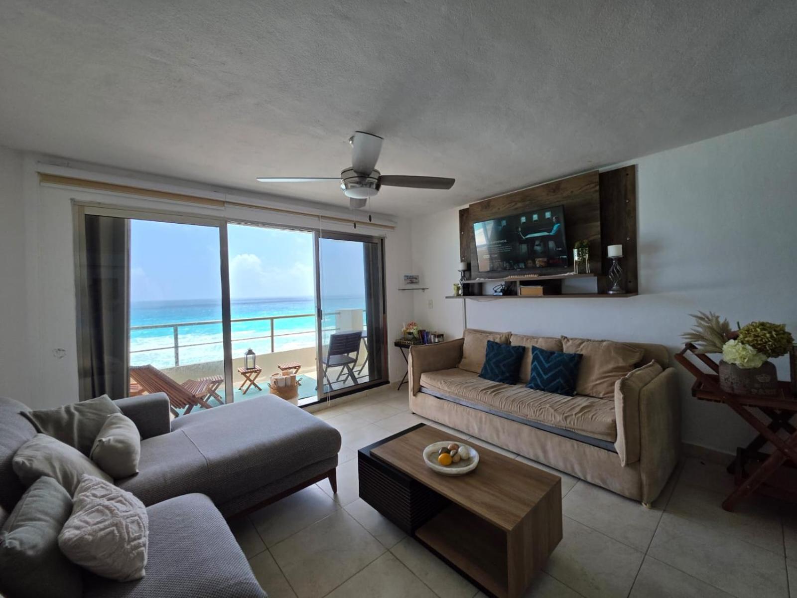 Perfect Vacation Getaway,Ocean View,Wifi, Beach Cancun Dış mekan fotoğraf