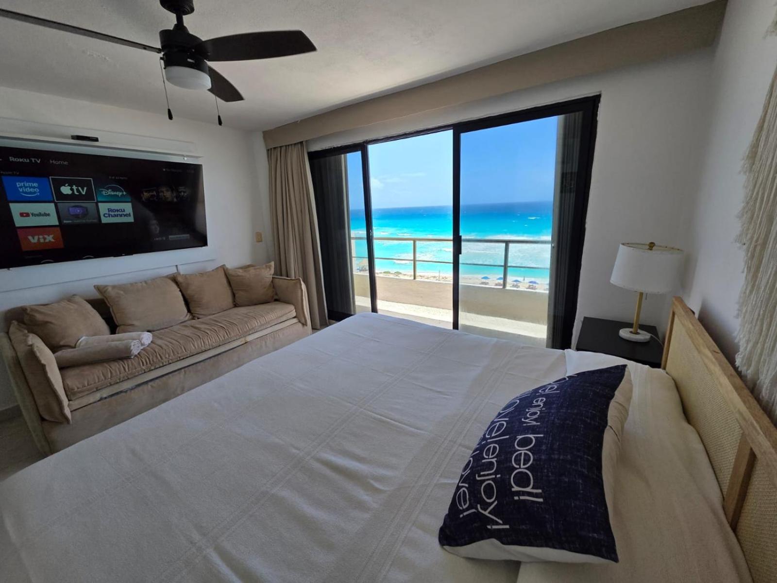 Perfect Vacation Getaway,Ocean View,Wifi, Beach Cancun Dış mekan fotoğraf